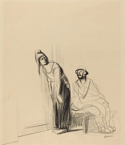 Alla Conferenza di Pace, c. 1919 da Jean Louis Forain
