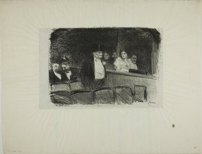 A teatro da Jean Louis Forain