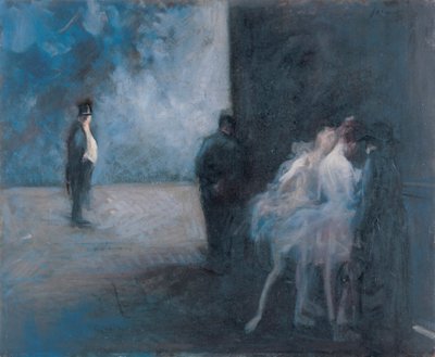 Dietro le quinte - Sinfonia in blu da Jean Louis Forain