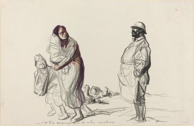 È troppo pericoloso vicino alla vostra ambulanza da Jean Louis Forain