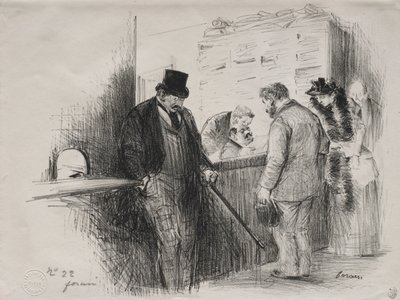 Chez lHuissler da Jean Louis Forain
