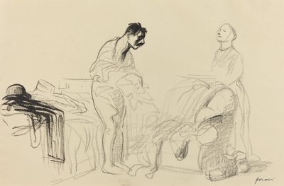 Congedato dal servizio militare da Jean Louis Forain