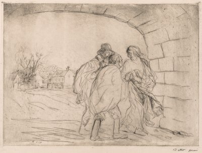 Incontro sotto la volta da Jean Louis Forain