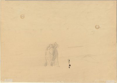 Figure in un paesaggio verso, c. 1919 da Jean Louis Forain