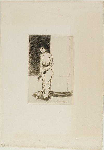 Frontespizio da Croquis Parisiens da Jean Louis Forain