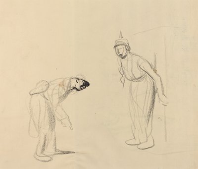 Nascondendo i louis [verso] da Jean Louis Forain