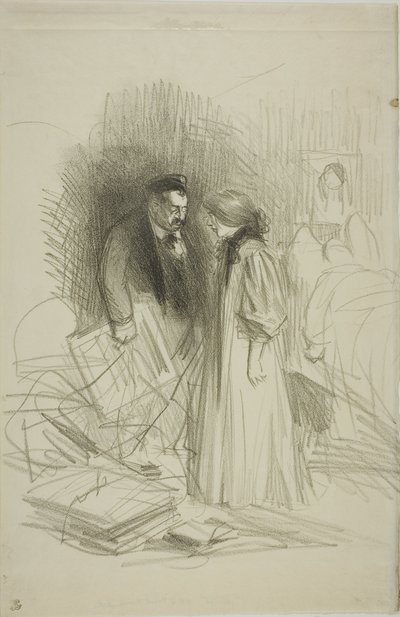 "Non oso ancora toglierli... gli farebbe troppo male". da Jean Louis Forain