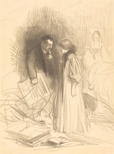 "Non oso toglierli... gli farebbe troppo male." da Jean Louis Forain