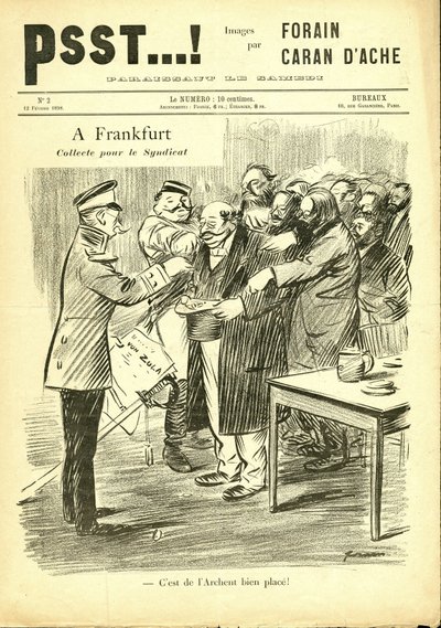 Illustrazione di Jean-Louis Forain in Psst...! da Jean Louis Forain
