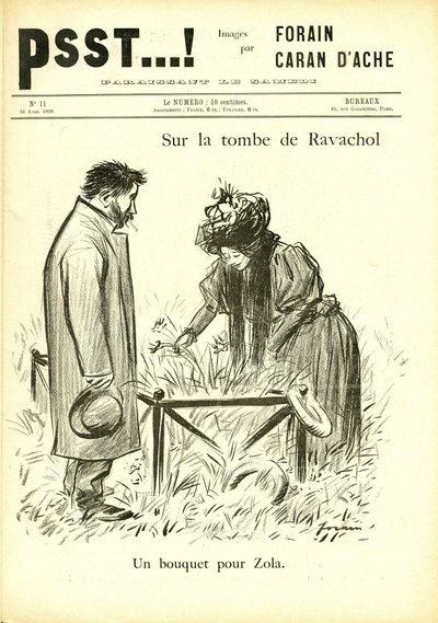 Illustrazione di Jean-Louis Forain in Psst...! da Jean Louis Forain