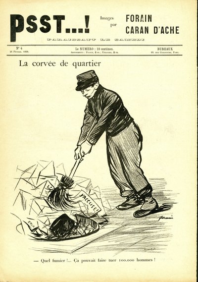 Illustrazione di Jean-Louis Forain in Psst...! da Jean Louis Forain