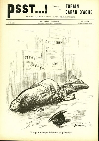 Illustrazione in Psst...! da Jean Louis Forain