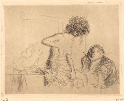 In una stanza privata (prima lastra) da Jean Louis Forain