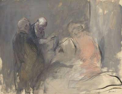 In ospedale (recto) da Jean Louis Forain