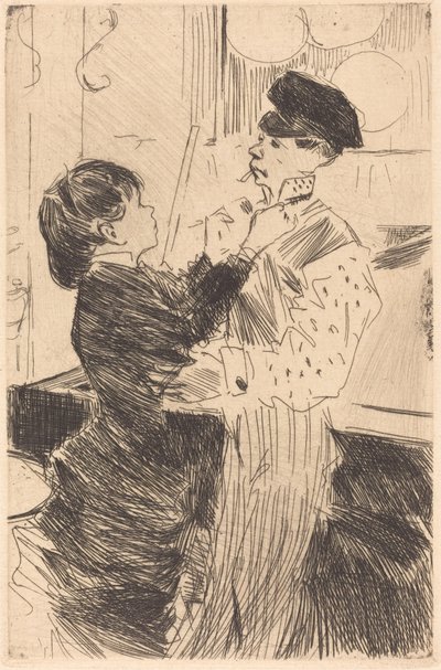 Annodare la cravatta da Jean Louis Forain