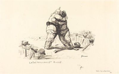 La Defaillance Russe da Jean Louis Forain