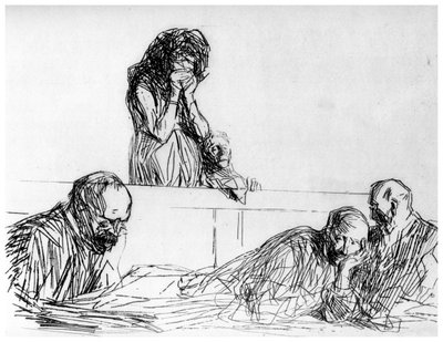 La Fille-mère, ca 1870-1930, 1924 da Jean Louis Forain