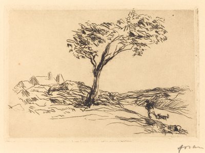 Paesaggio nei dintorni di Versailles da Jean Louis Forain