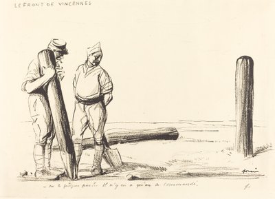 Il Fronte di Vincennes da Jean Louis Forain