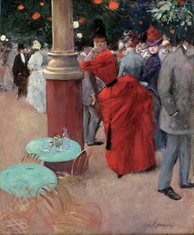 Il giardino pubblico da Jean Louis Forain