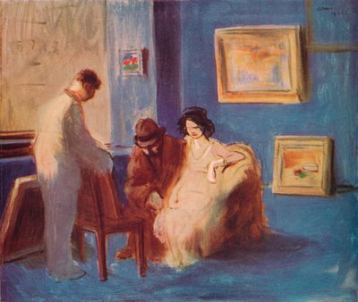 Il mercante di quadri, c1927 da Jean Louis Forain