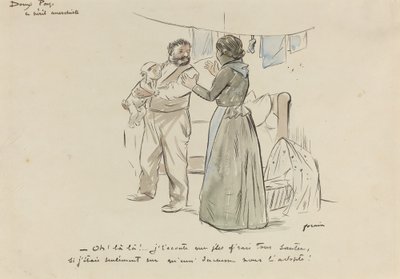 Le Peril Anarchiste, c. 1897 da Jean Louis Forain