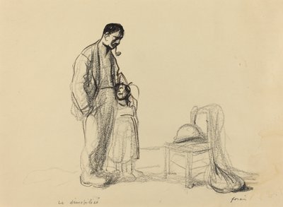 Il demobilitato, c. 1914-1919 da Jean Louis Forain