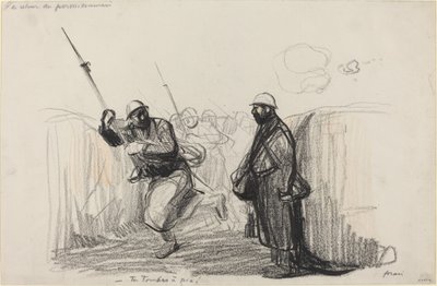 Il ritorno del permesso. -Tu cadi a picco! da Jean Louis Forain