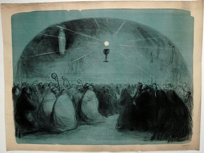 Lourdes, 1914, 25° Congresso Eucaristico Internazionale da Jean Louis Forain