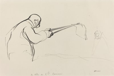M. Clemenceau. La lettera del conte Czernin da Jean Louis Forain