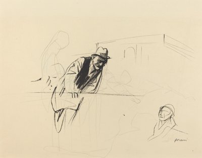 Trattative al Palazzo del Trianon, Versailles da Jean Louis Forain