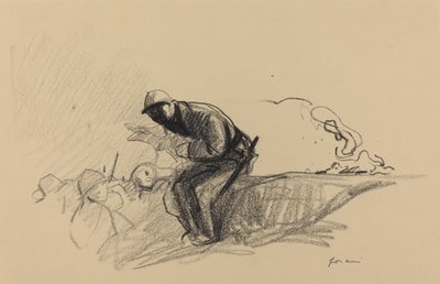 Notizie nelle trincee da Jean Louis Forain