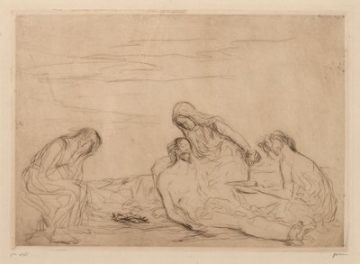 Pietà (terza tavola) da Jean Louis Forain
