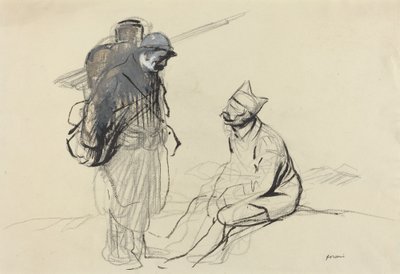 Poilu e Tommy Conversano da Jean Louis Forain