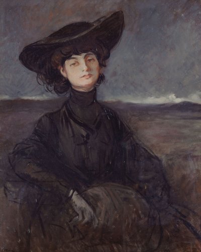Ritratto di Anna-Elisabeth, Contessa Mathieu de Noailles da Jean Louis Forain