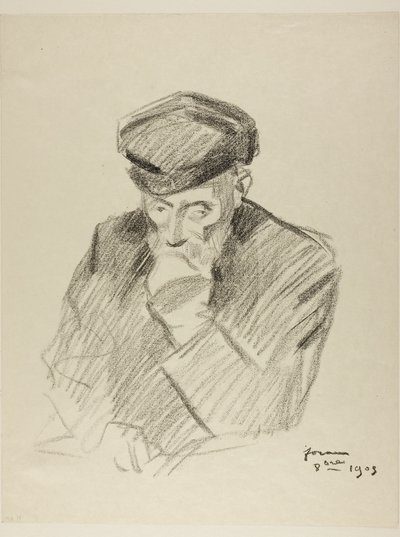 Ritratto di Renoir, quarta tavola da Jean Louis Forain