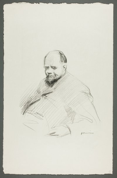 Ritratto di Vollard, Seduto da Jean Louis Forain