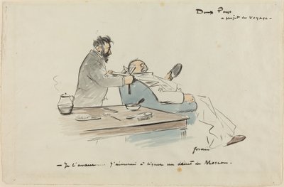 Progetto di Viaggio, c. 1897 da Jean Louis Forain