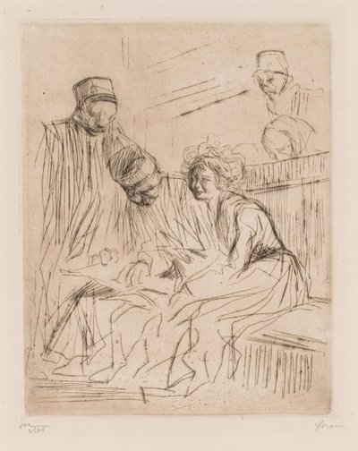 Lettura del Brief degli Avvocati da Jean Louis Forain