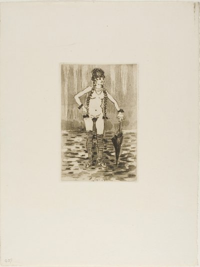 Frontespizio rifiutato per Marthe da Jean-Louis Forain