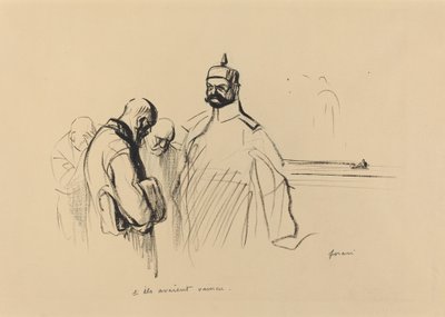 Se avessero vinto, c. 1919 da Jean Louis Forain