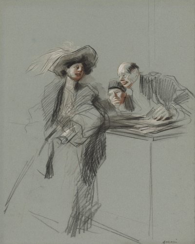 Il cliente da Jean Louis Forain