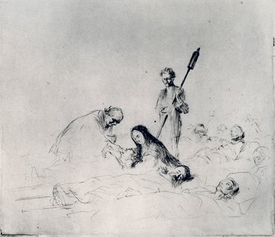 La comunione dei pazienti, 1925 da Jean Louis Forain
