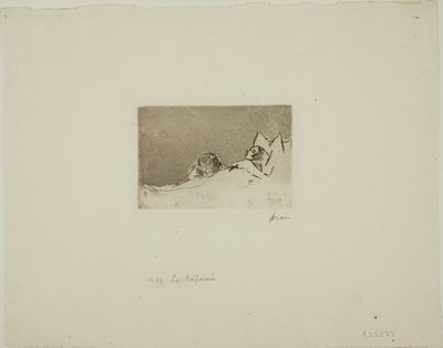 La ragazza morta da Jean Louis Forain