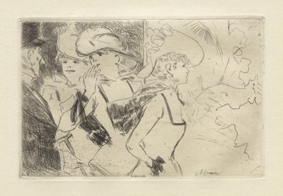 Le Folies-Bergère, c. 1880-86 da Jean Louis Forain
