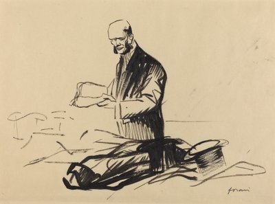 Il cappello di Marshall Foch da Jean Louis Forain