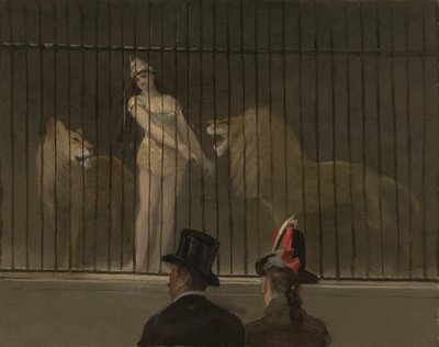 Il domatore di leoni da Jean Louis Forain
