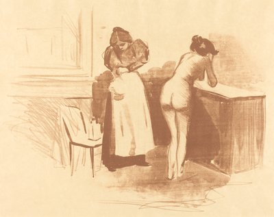 Il massaggio con guanto di crine da Jean Louis Forain
