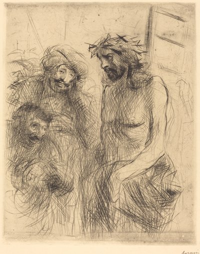 La derisione di Cristo da Jean Louis Forain
