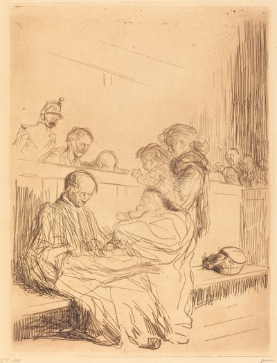 Il prigioniero e il bambino da Jean Louis Forain